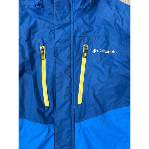 Columbia Omni-Tech Omni-Heat Insulated Jacket Men’s Size S Blue Waterproof - Picture 6 of 10